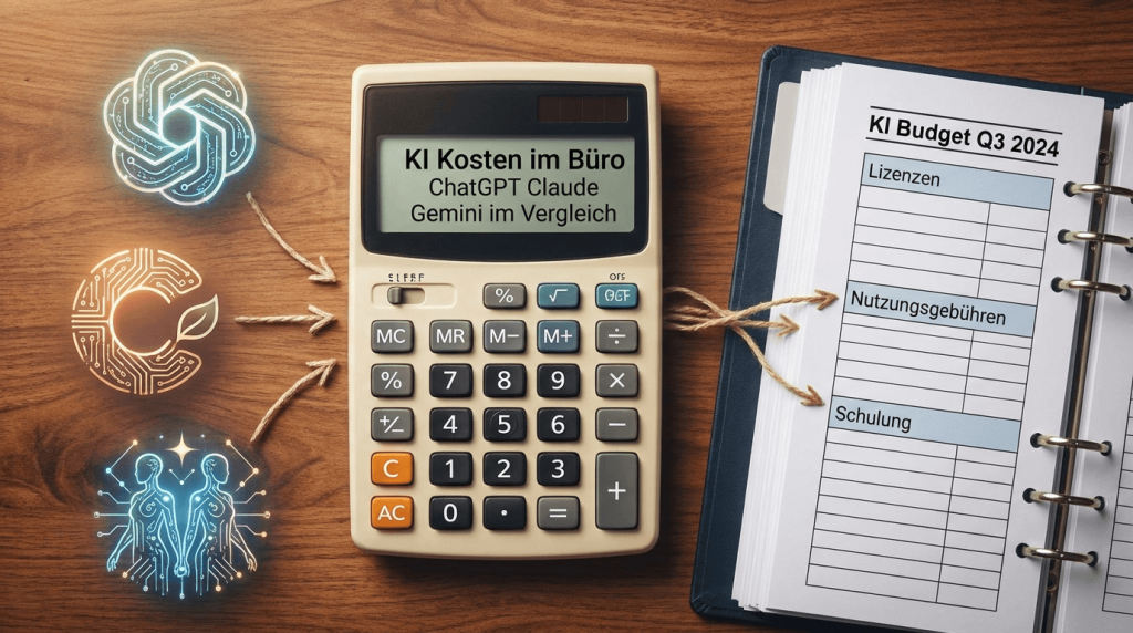 KI Kosten im Büro ChatGPT Claude Gemini im Vergleich