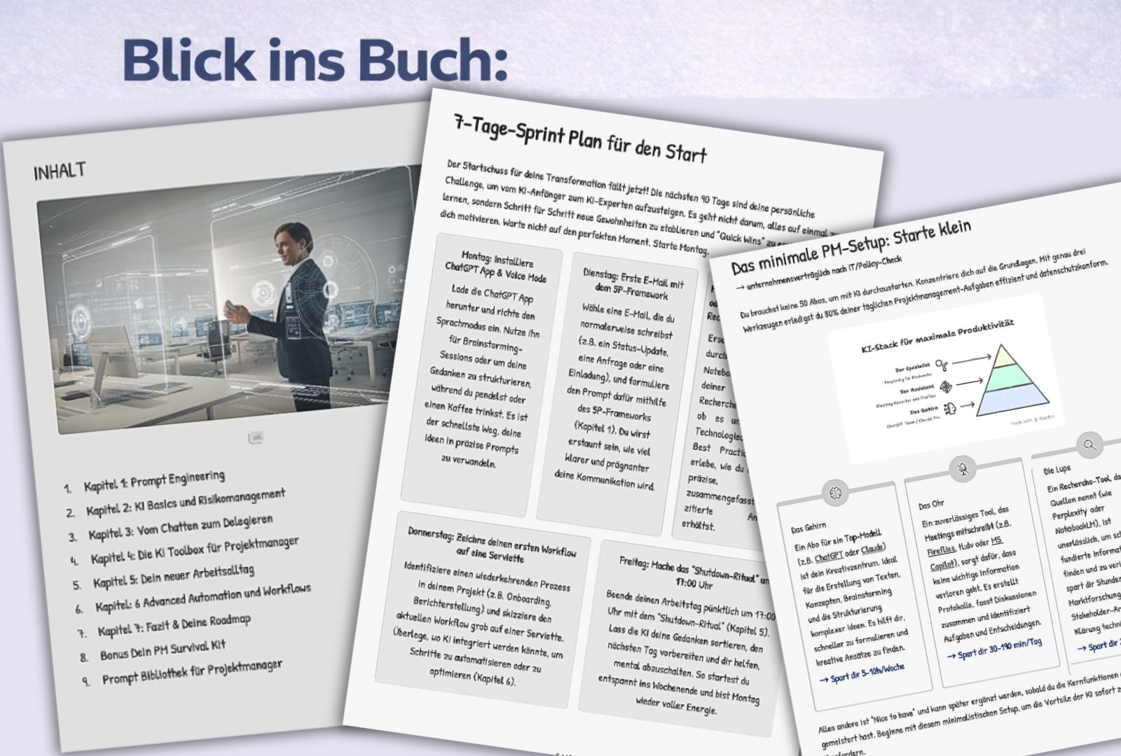 KI Playbook – Blick ins Buch